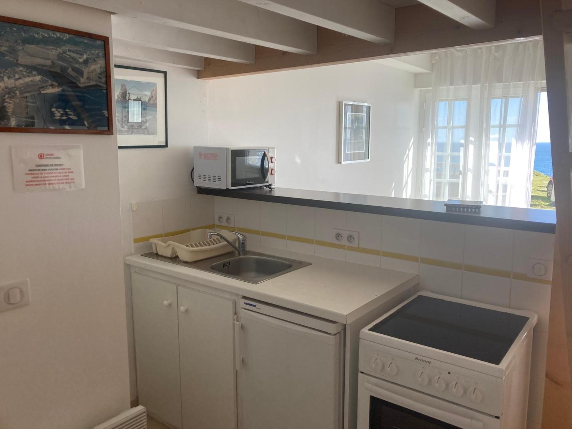 Studio Renove Avec Parking, Wifi, Proche Plage Et Centre - Fr-1-418-93 Le Palais Zewnętrze zdjęcie